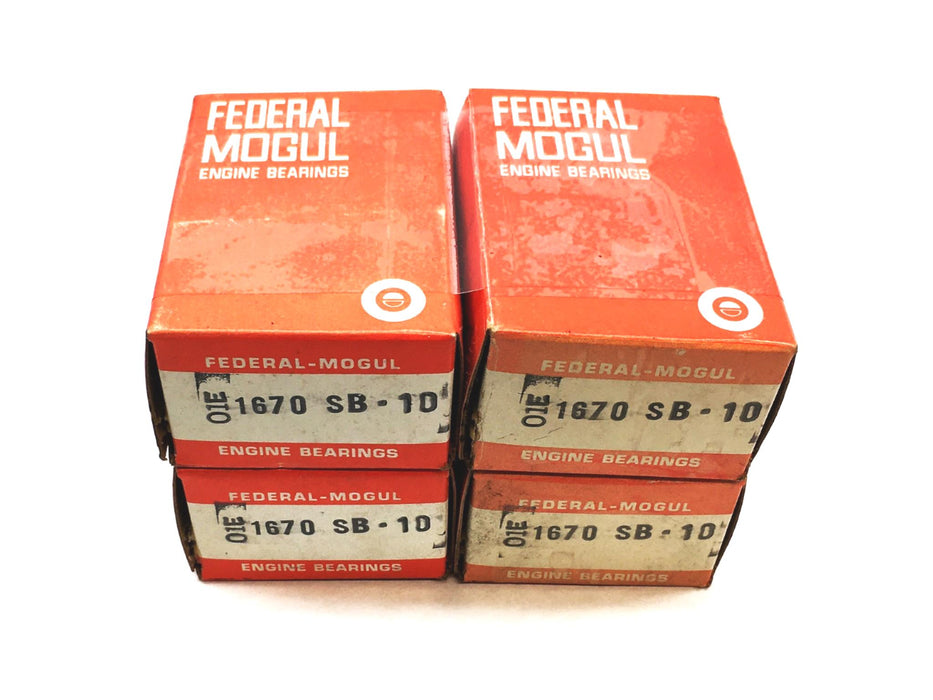 Federal Mogul Engine Bearing 1670SB-10 [Lot of 4] NOS