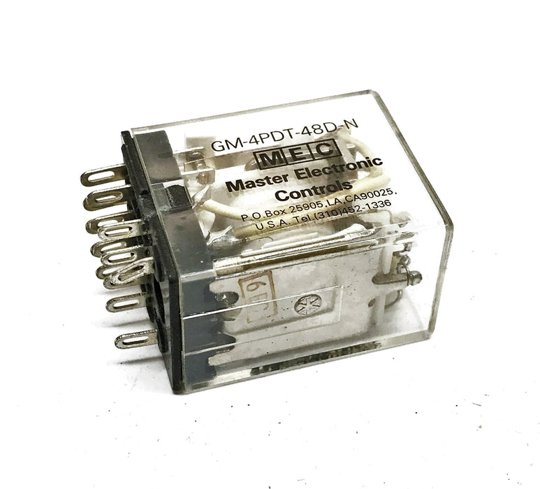 MEC Relay GM-4PDT-48D-N NOS