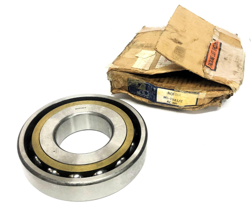 Norma Hoffman AC-BR Angular Contact Ball Bearing MS-19&1/2 NOS