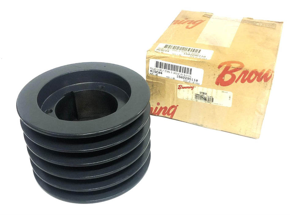 Browning 5 Groove V-Belt Pulley 5TB56 NOS