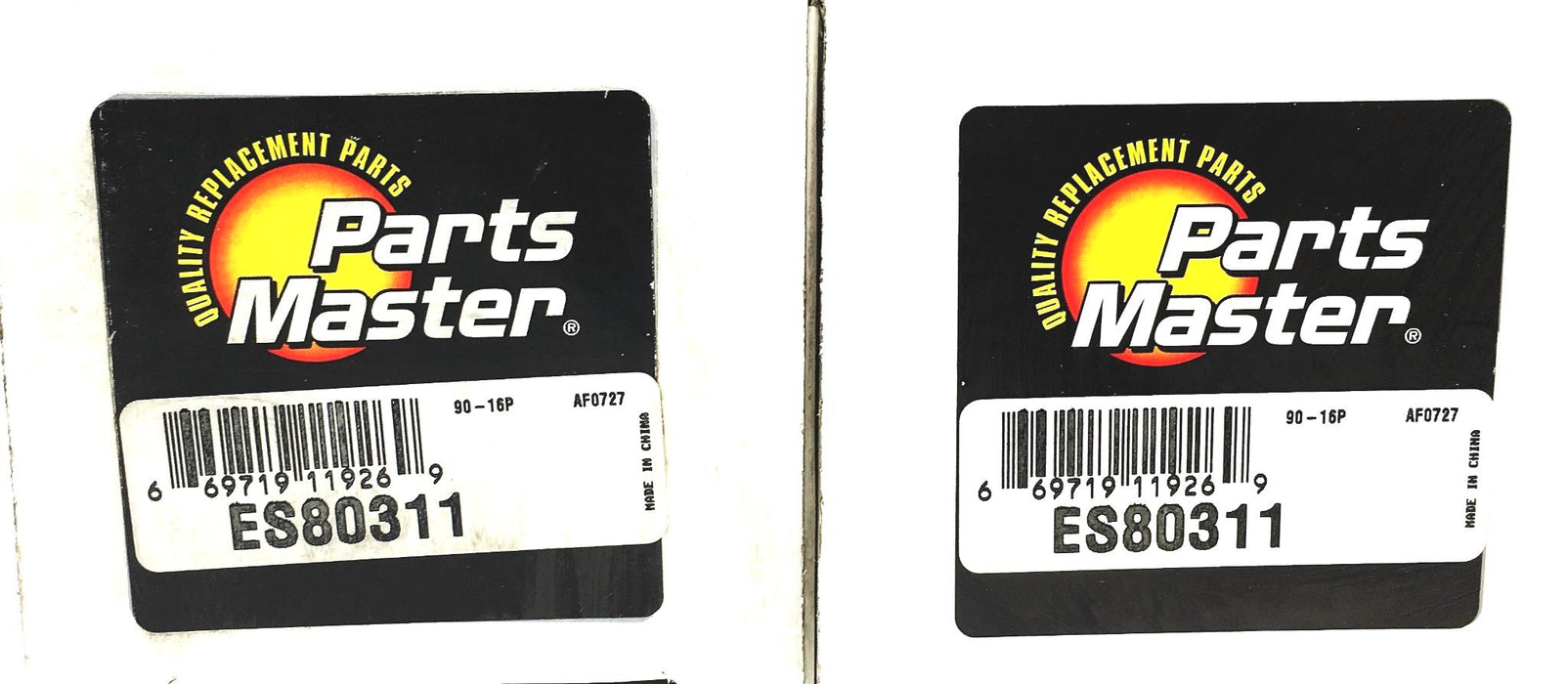 Parts Master Tie Rod End Replacement ES80311 [Lot of 2] NOS