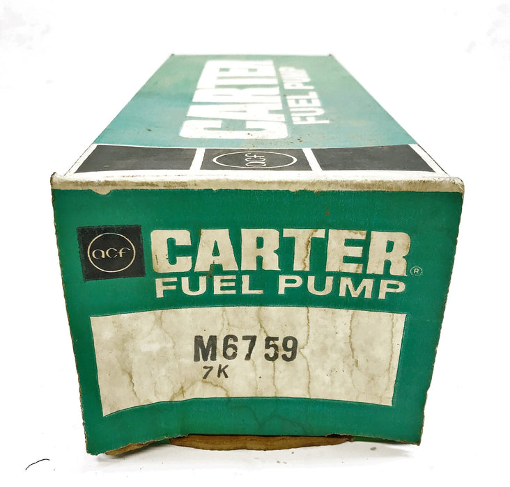 Carter Mechanical Fuel Pump Assembly  M6759 NOS