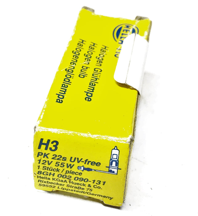 Hella Halogen Fog Light Bulb H3 NOS
