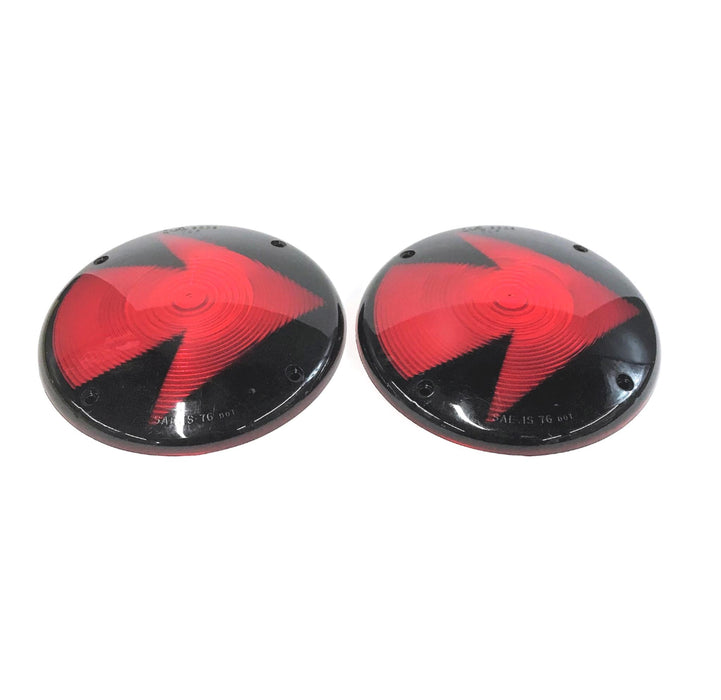 Grote Red Signal Lens 90102 [Lot of 2] NOS