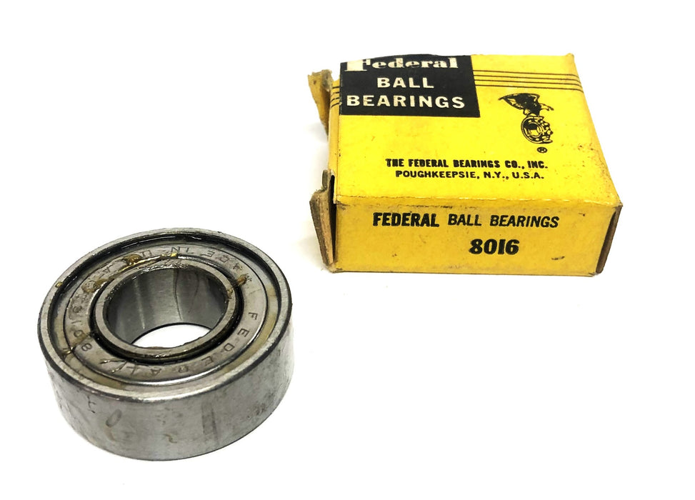 Federal Mogul Single Row Ball Bearing 8016 NOS
