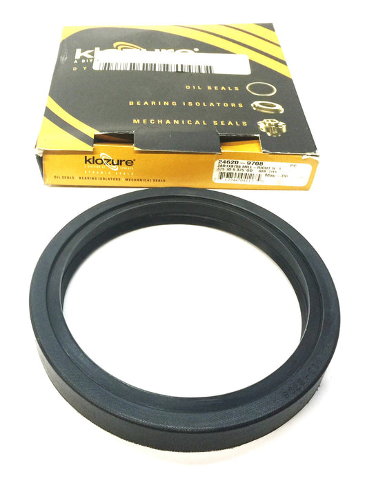 Klozure 4.375"ID 5.375"OD .688"THK Seal for Bus Brake Lathe 24620-9708 NOS