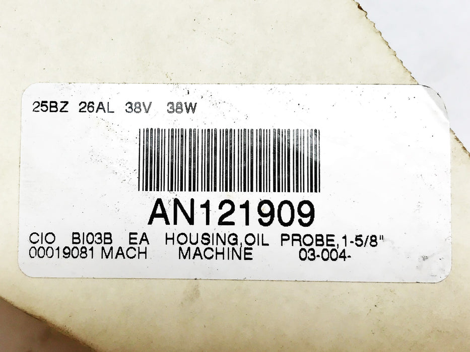 Mach 1-5/8" Oil Probe Housing AN121909 [Lot of 2] NOS