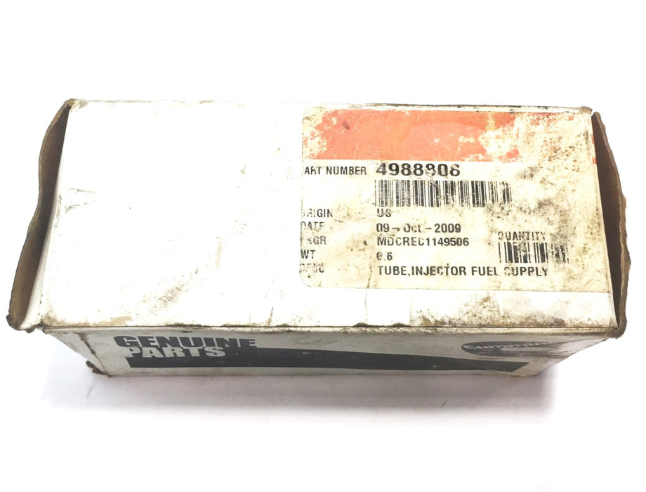 Cummins OEM Fuel Injector Tube Assembly 4988808 NOS