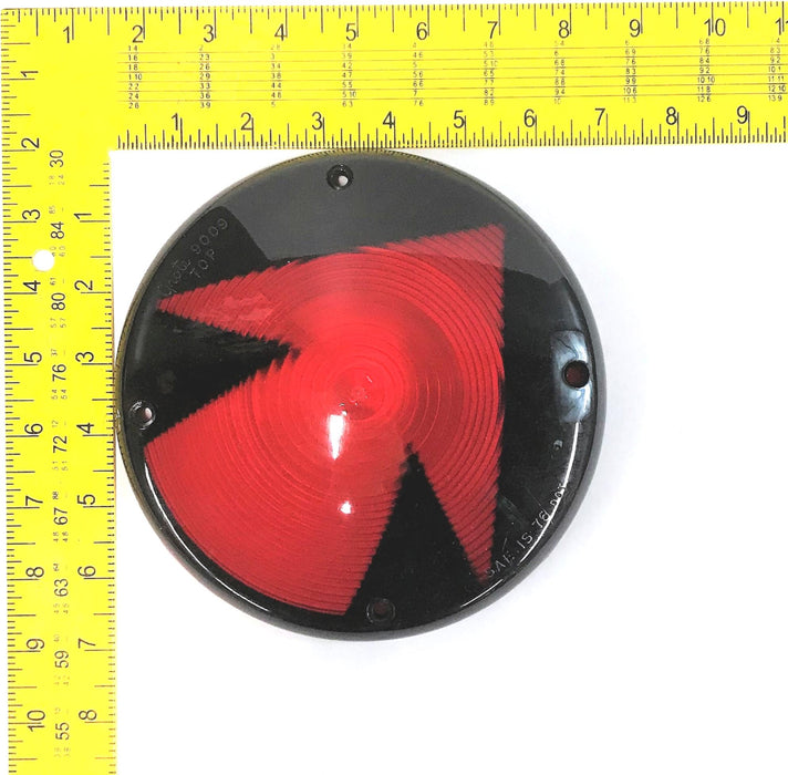 Grote Red Signal Lens 90102 [Lot of 2] NOS