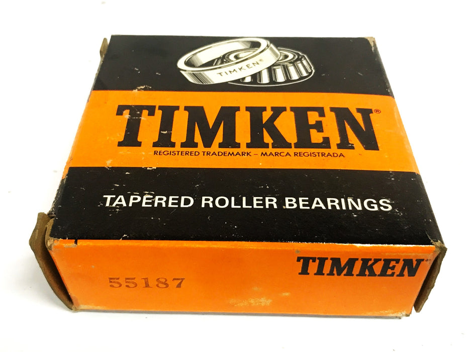 Timken Tapered Roller Bearing Cone 55187 NOS