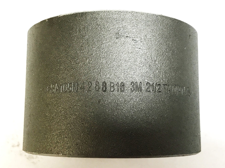 Smith Cooper Forged Steel 2-1/2 inch Socket Weld Half Coupling FFSC212G NOS