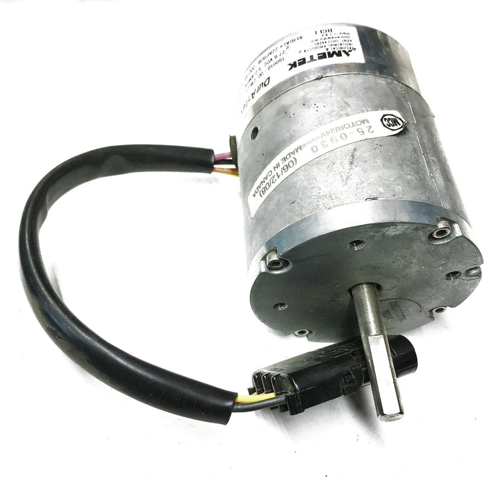 Ametek/MCC "Dur-A-Tek" 24V Motor Assembly 25-0930 (150010-00) NOS