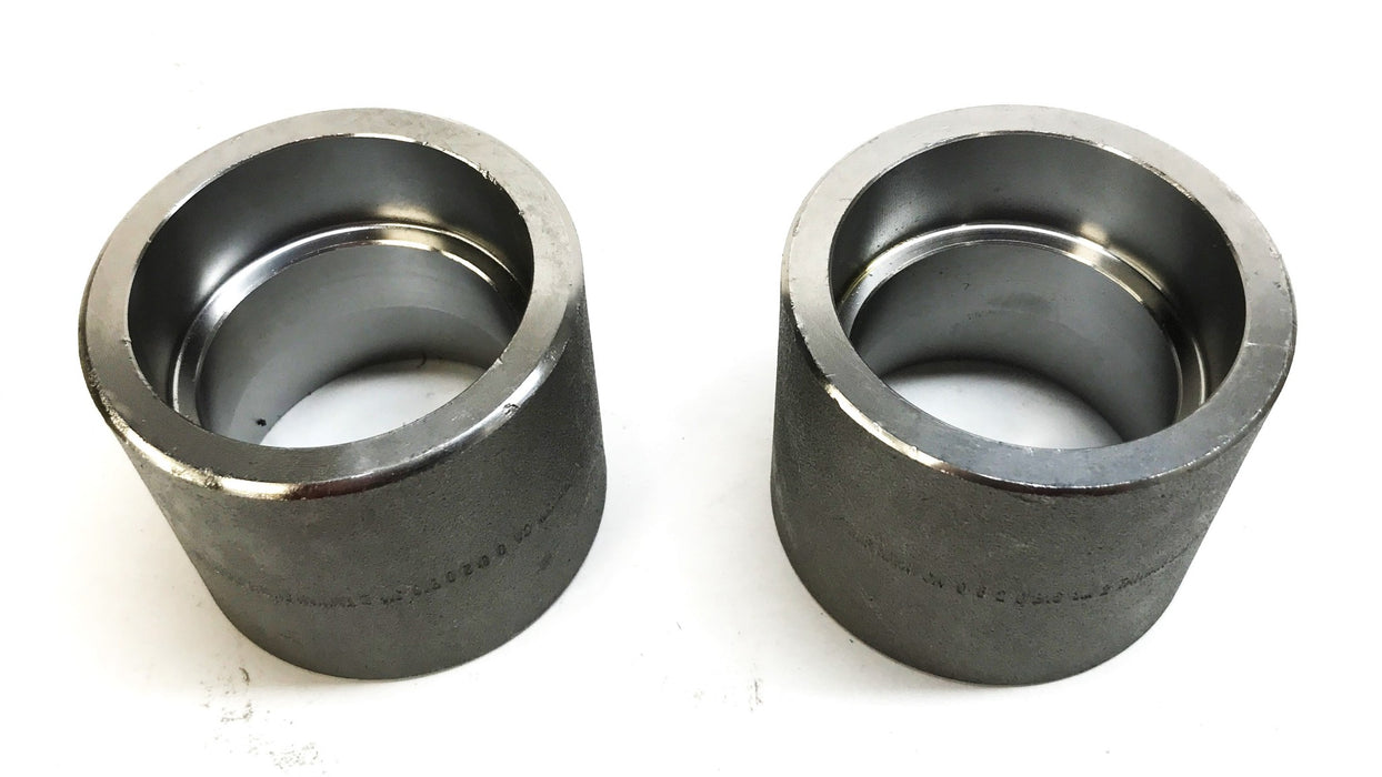 Smith Cooper Steel 2 inch Socket Weld Half Coupling FFSC2G [Lot of 2] NOS