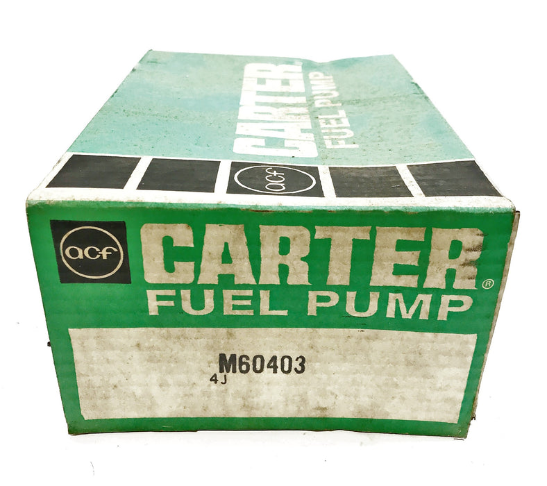 Carter/Federal Mogul Mechanical Fuel Pump Assembly M60403 NOS