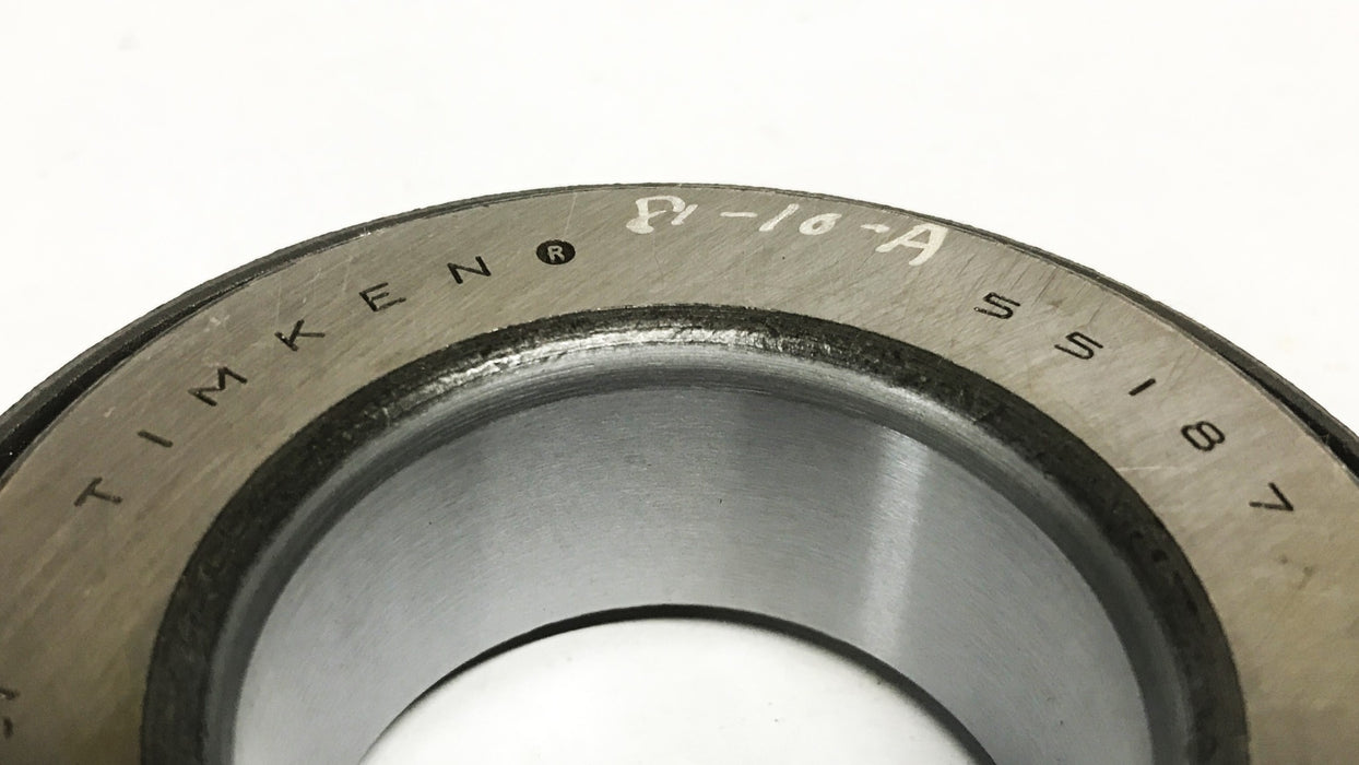 Timken Tapered Roller Bearing Cone 55187 NOS