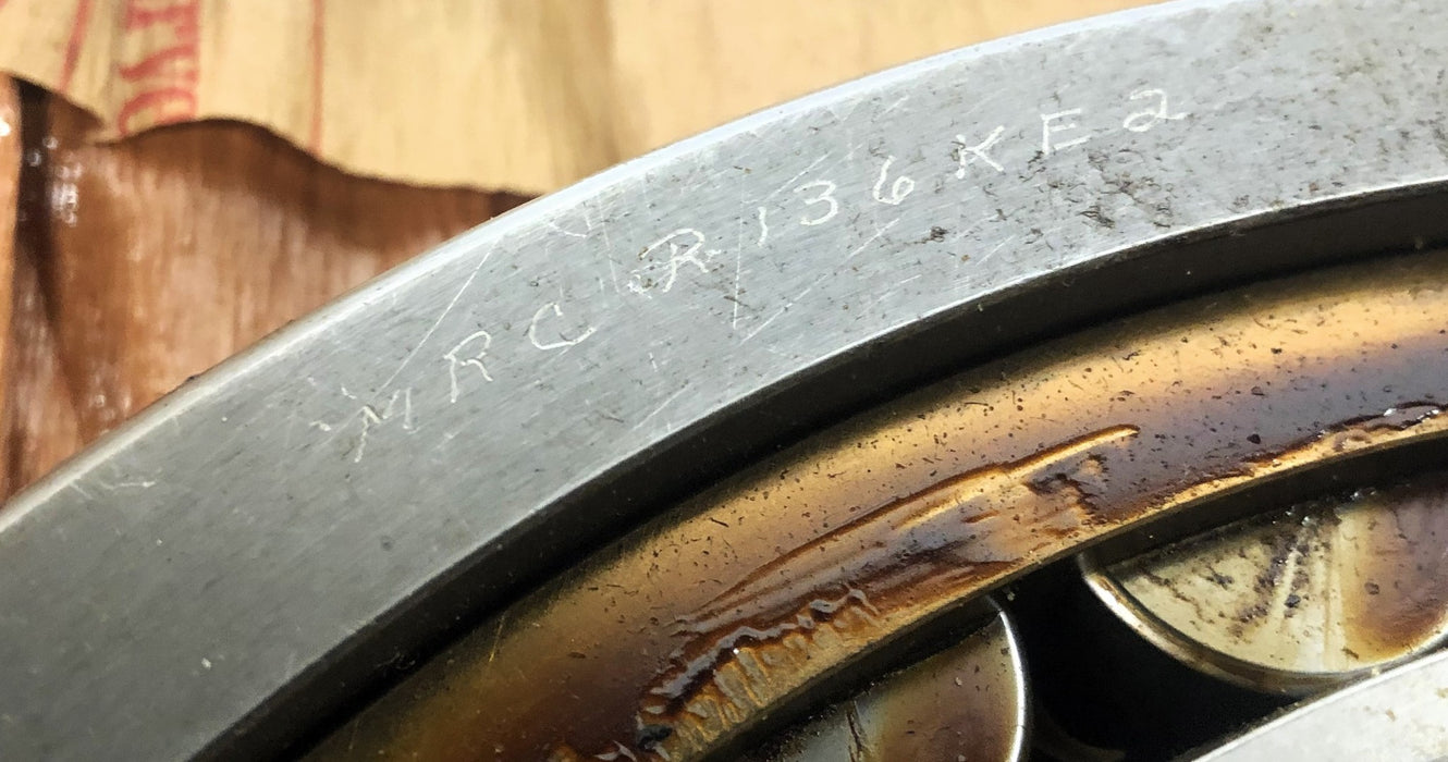 MRC RBEC 5 Cylindrical Roller Bearing R136KE2 NOS