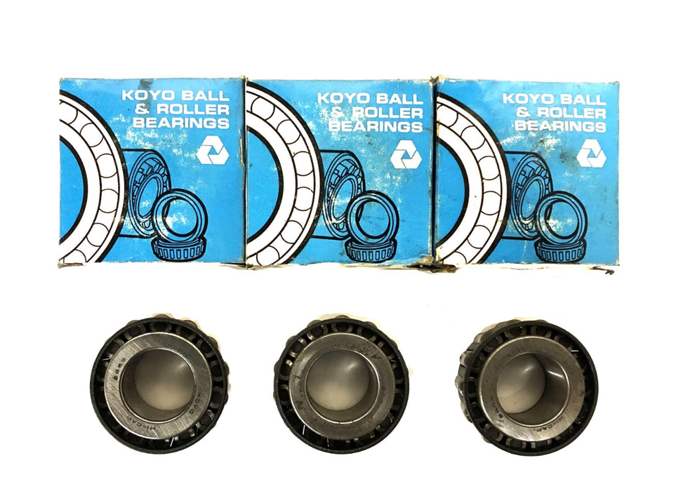 Koyo Tapered Roller Bearing Cone 2689 [Lot of 3] NOS