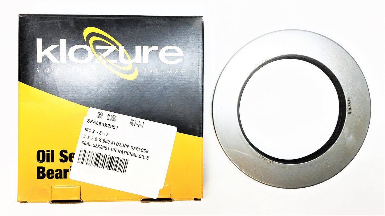 GARLOCK KLOZURE 53 x 2951 Nitrile Oil Seal 21086-2951 NOS