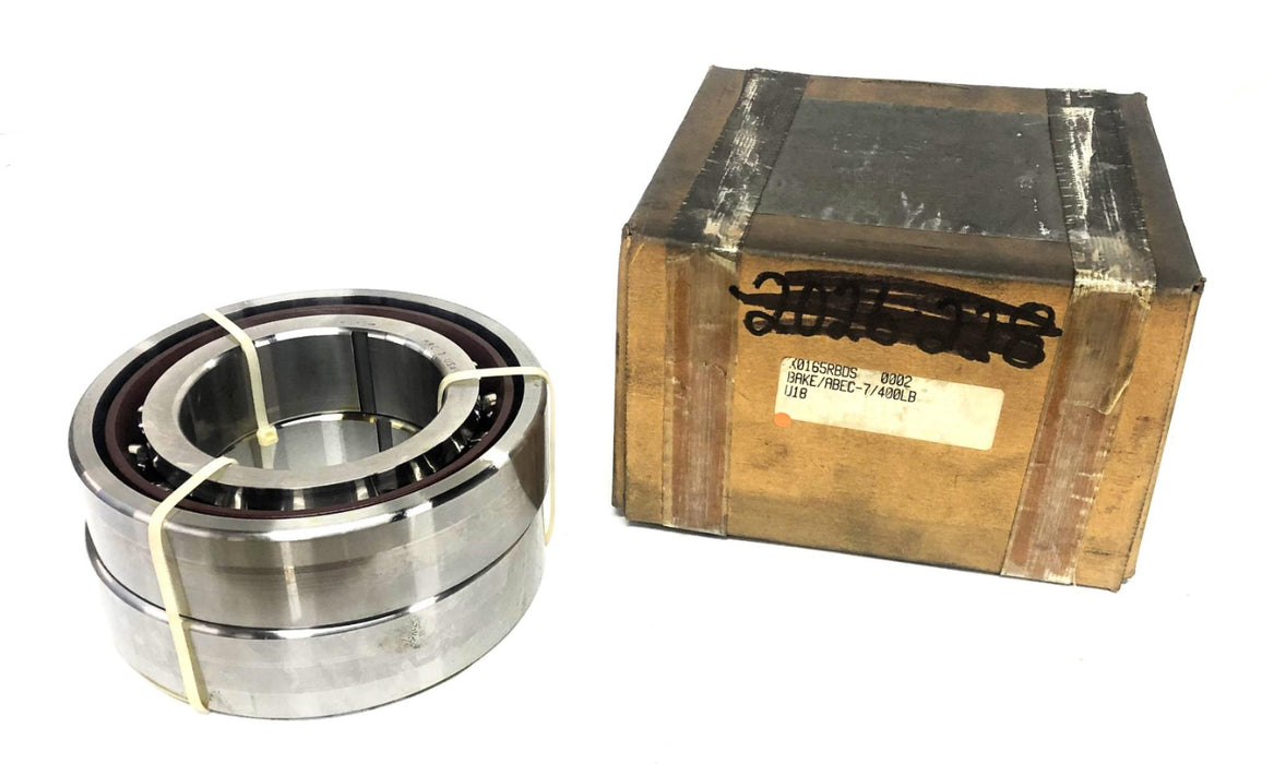 MRC BAKE/ABEC 7/400LB U18 Angular Contact Ball Bearing X0165RBDS (0002) Pair NOS