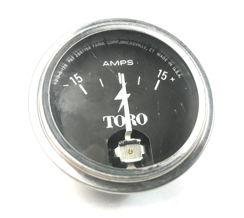 Toro/Faria Corp -15 to +15 Ammeter/Amp Meter 15-0-15 NOS