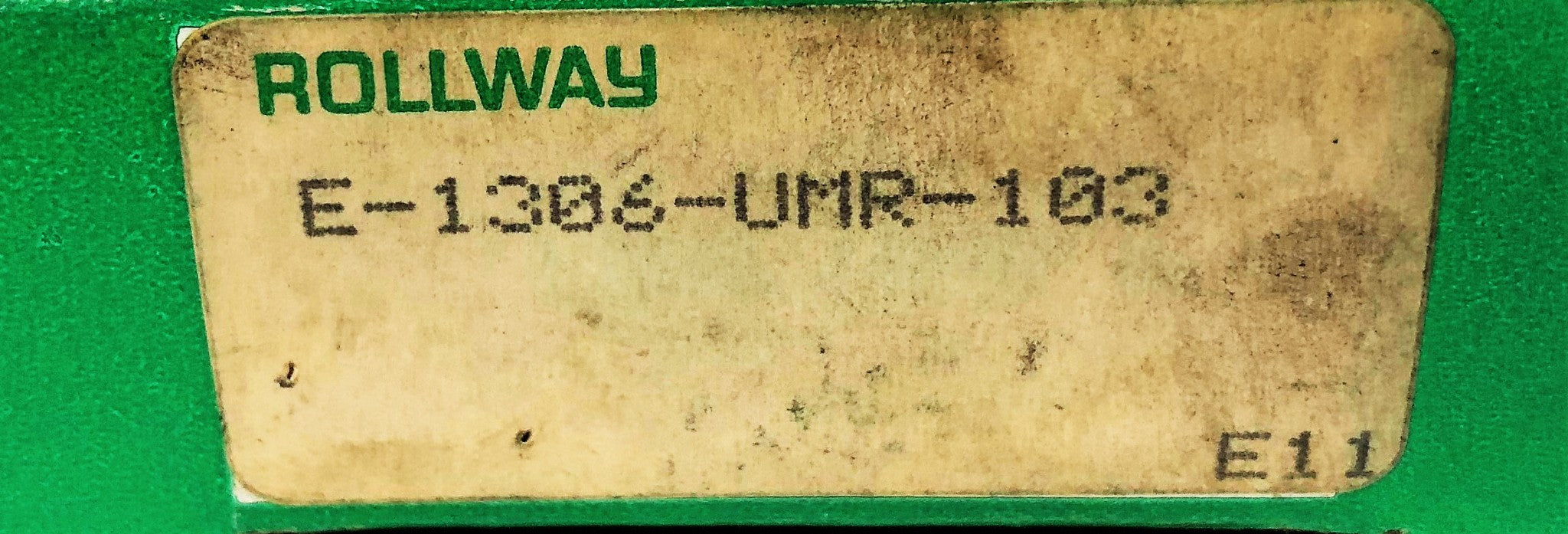 Rollway Cylindrical Roller Bearing Assembly E1306UMR103 (223580) NOS