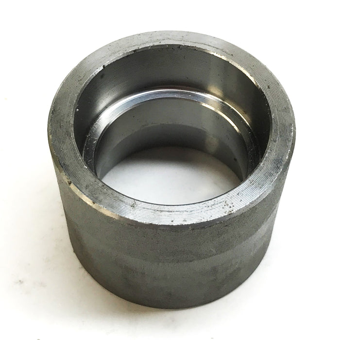 Smith Cooper Steel 1-1/2 inch Socket Weld Half Coupling FFSC112G [Lot of 2] NOS