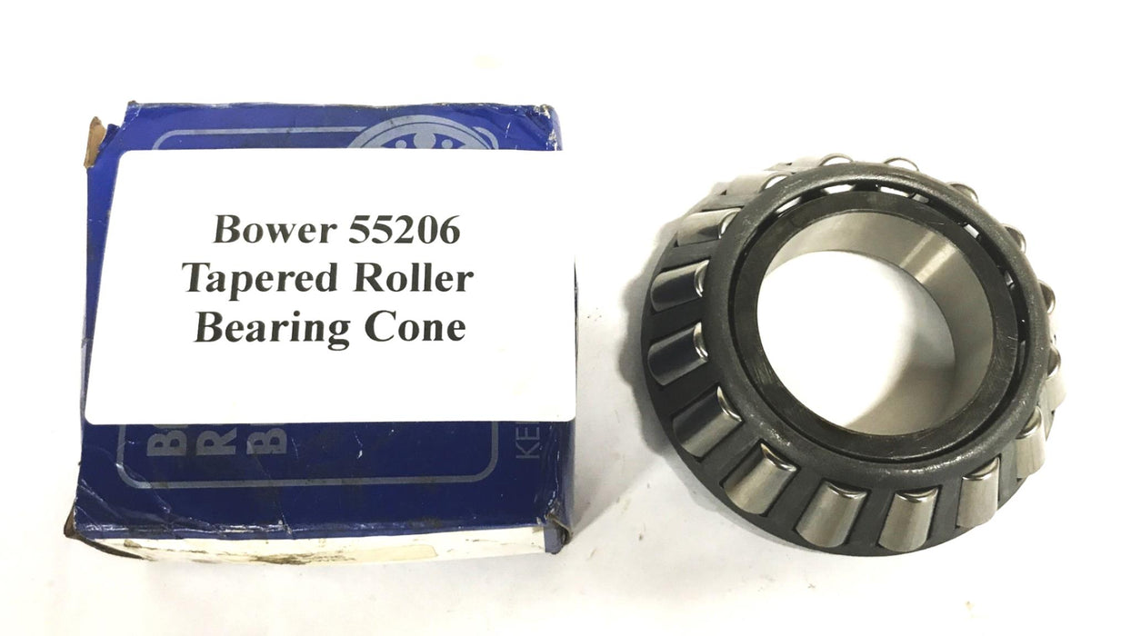 Bower Tapered Roller Bearing Cone 55206 NOS