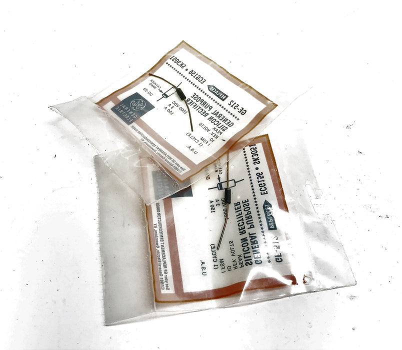 General Electric GE SK3051 3A Universal Silicon Rectifier GE-512 [Lot of 2] NOS