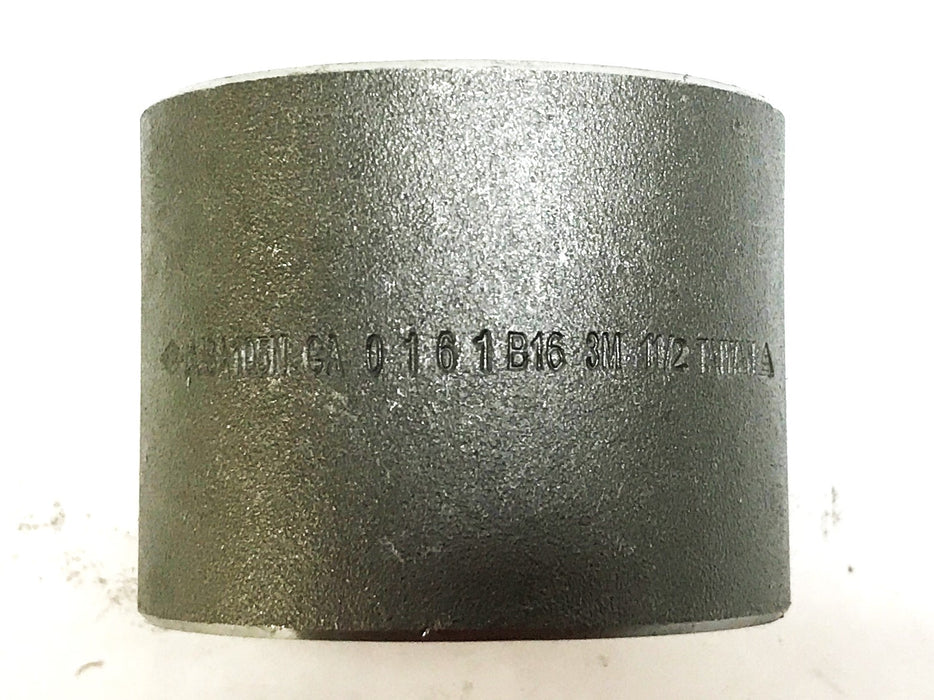 Smith Cooper Steel 1-1/2 inch Socket Weld Half Coupling FFSC112G [Lot of 2] NOS