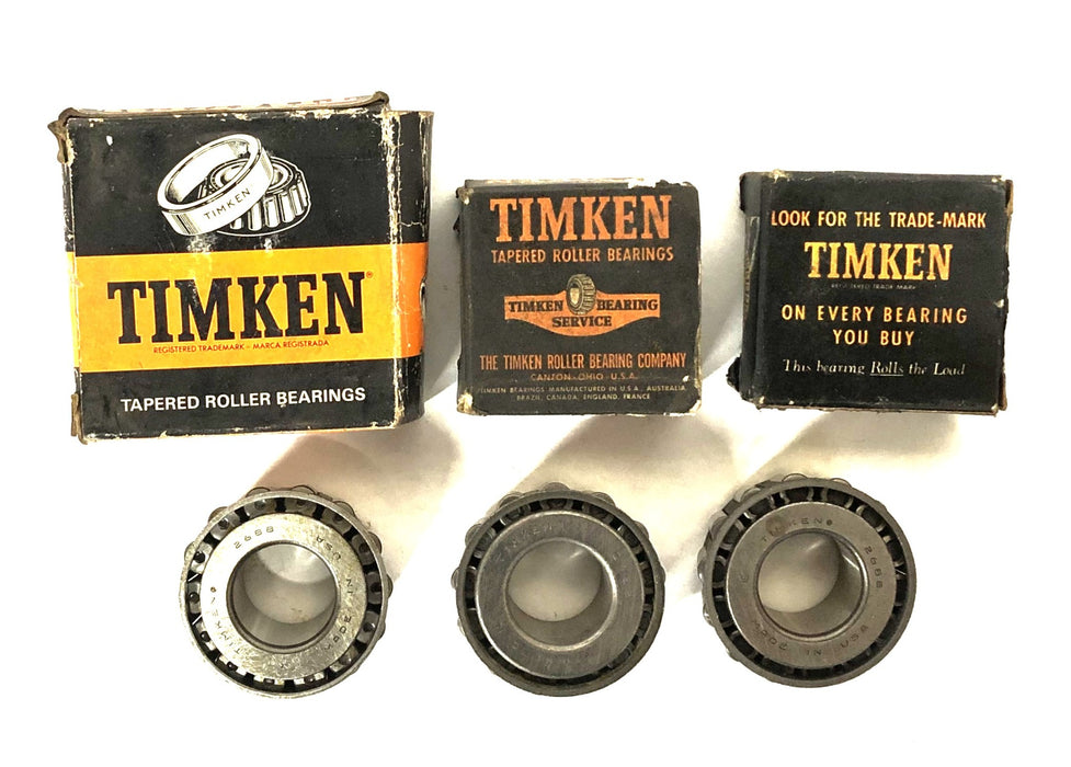 Timken Tapered Roller Bearing Cone 2688 [Lot of 3] NOS