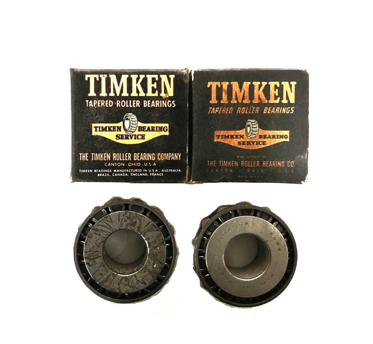 Timken Tapered Roller Bearing Cone 2685 [Lot of 2] NOS