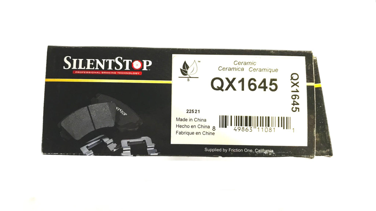 Silent Stop Brake Pad Set QX1645 NOS
