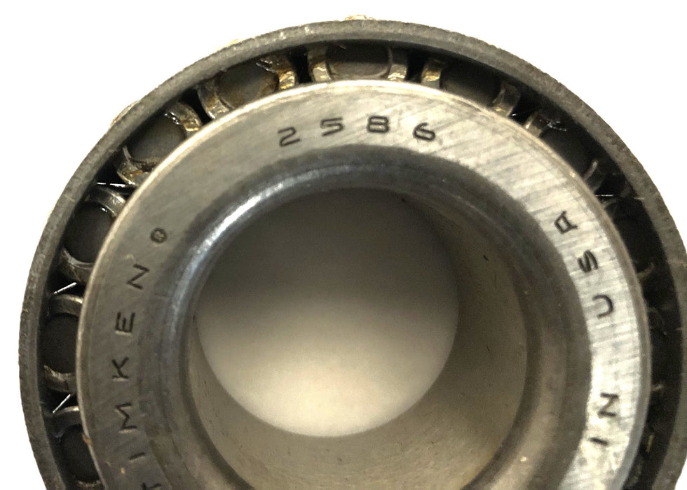 Timken Tapered Roller Bearing Cone 2586 NOS
