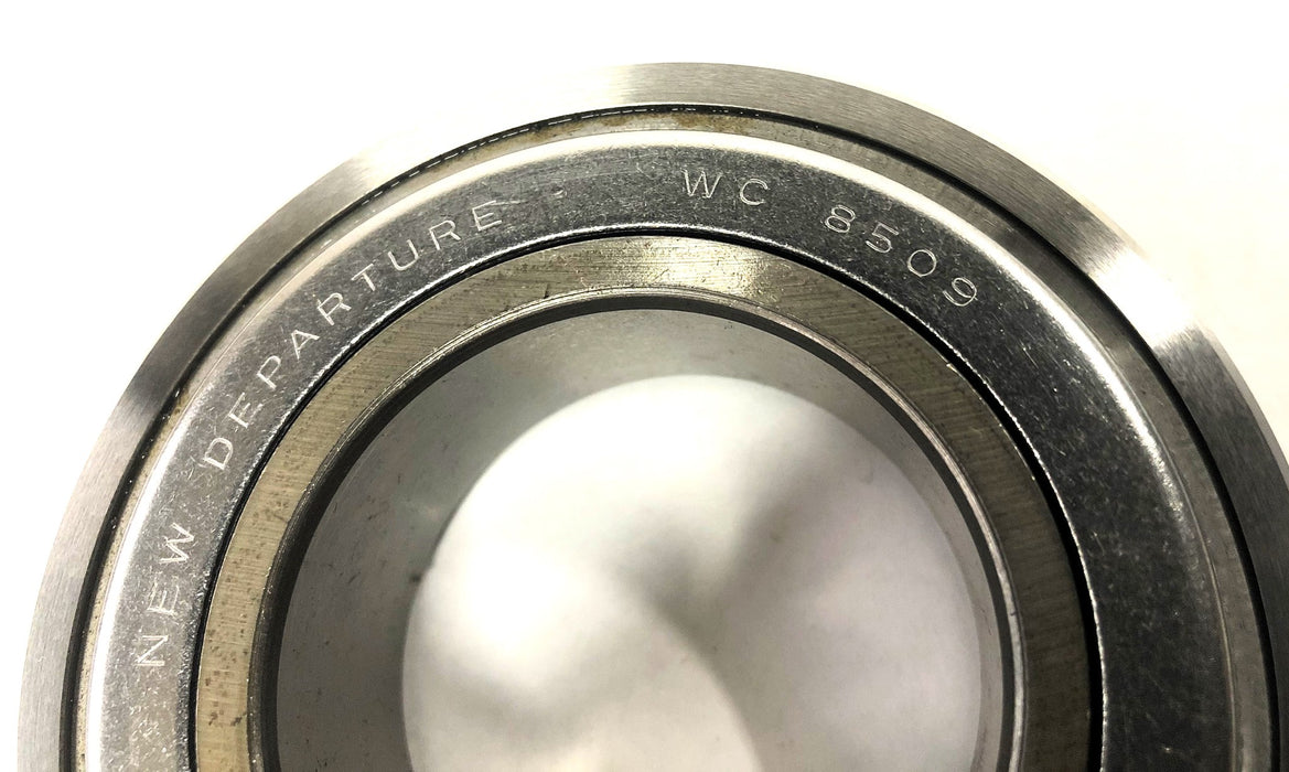 New Departure Single Row Ball Bearing WC8509 NOS