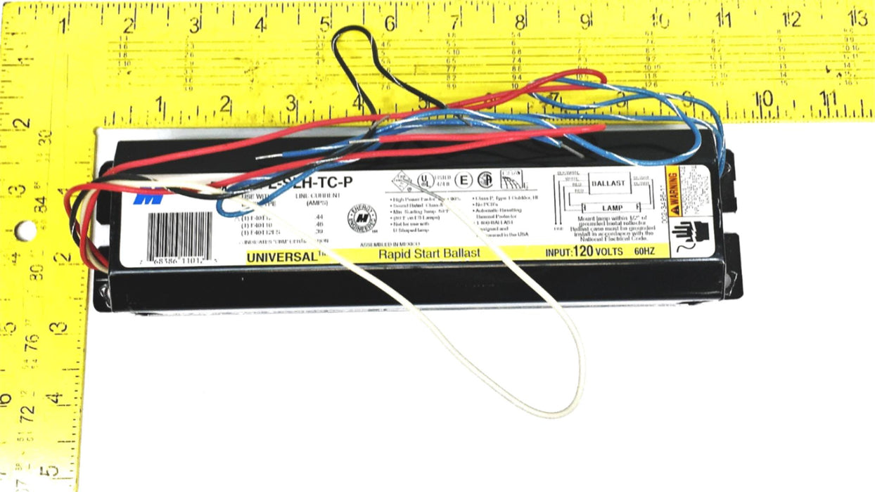MagneTek 120V 60Hz Rapid Start Ballast 412-L-SLH-TC-P (5HW99) [Lot of 2] USED