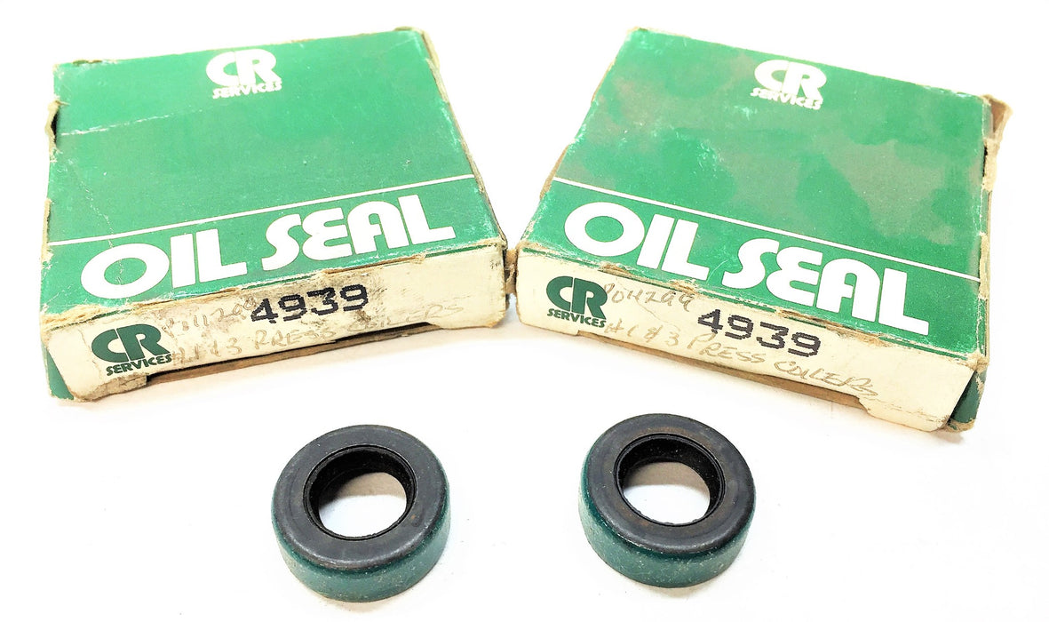 CHICAGO RAWHIDE/CR Oil Seal 4939 [Lot of 2] NOS