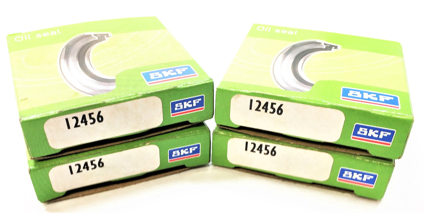 SKF Oil Seal 12456 [Lot of 4] NOS