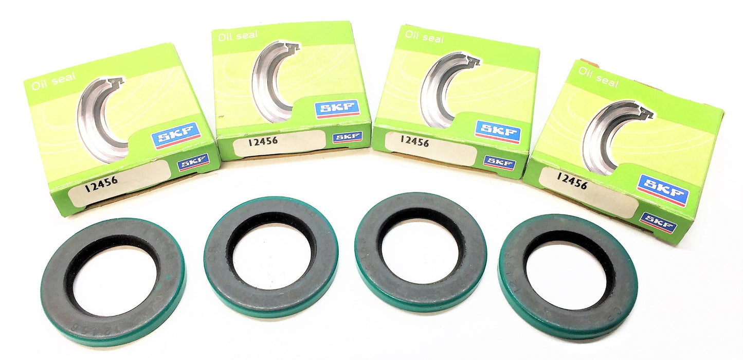 SKF Oil Seal 12456 [Lot of 4] NOS