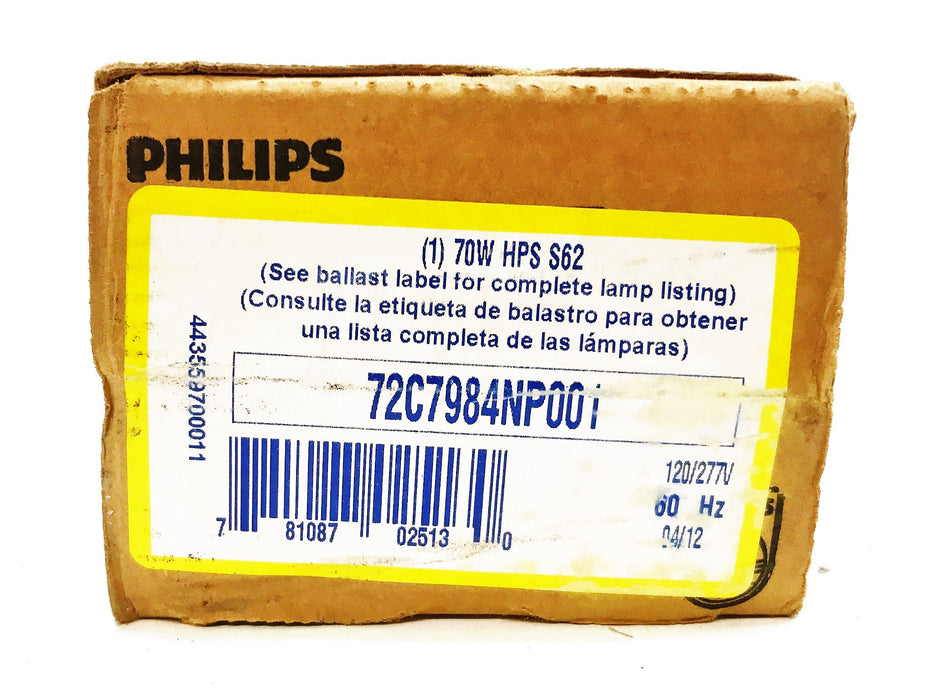 Philips Advance Duel Voltage High Pressure Sodium HID Ballast 72C7984-NP001 NOS