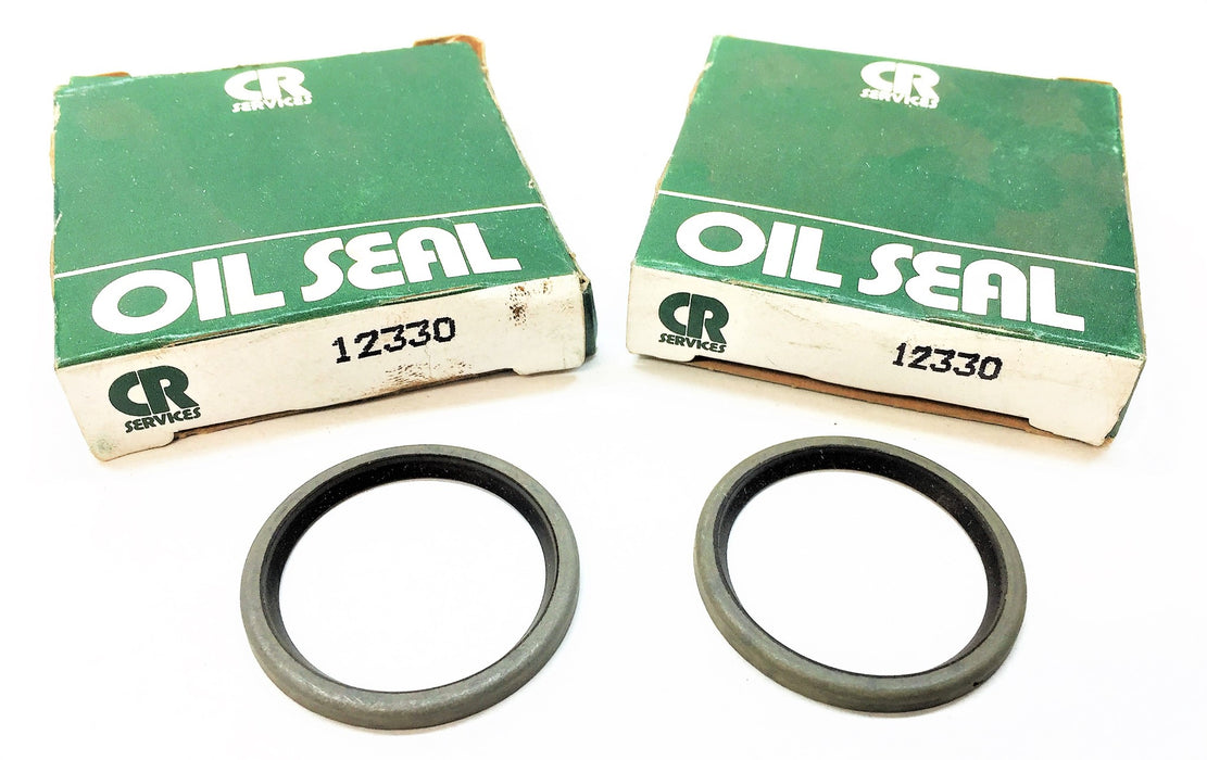 CHICAGO RAWHIDE/CR 1.188" x 2.125" x 0.313" Oil Seal 12330 [Lot of 2] NOS