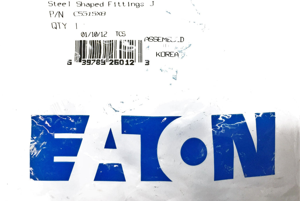 Eaton Steel J Fitting C5515X8 [Lot of 3] NOS