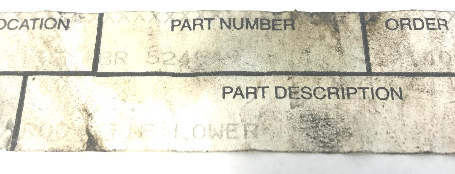 Toro Lower Tie Rod For Lawnmower BR 524549 NOS