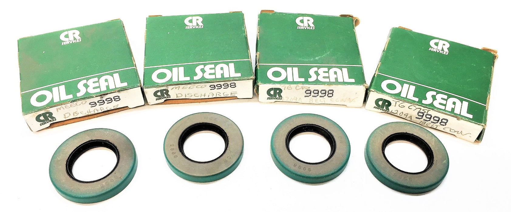 CHICAGO RAWHIDE/CR Oil Seal 9998 [Lot of 4] NOS