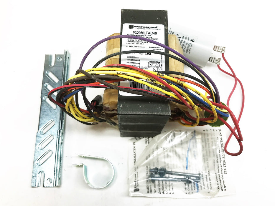 Universal Lighting Pulse Start Halide Ballast P320MLTAC40-500K NOS