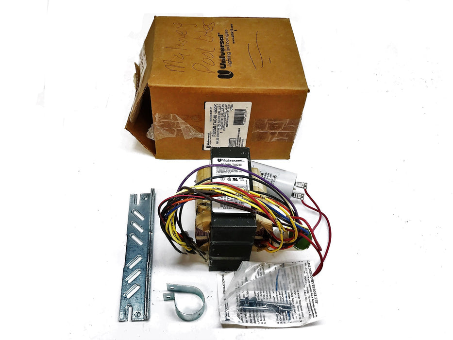 Universal Lighting Pulse Start Halide Ballast P320MLTAC40-500K NOS