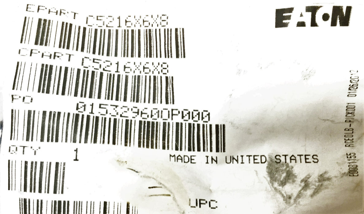 Eaton Adapter C5216X8X8 NOS