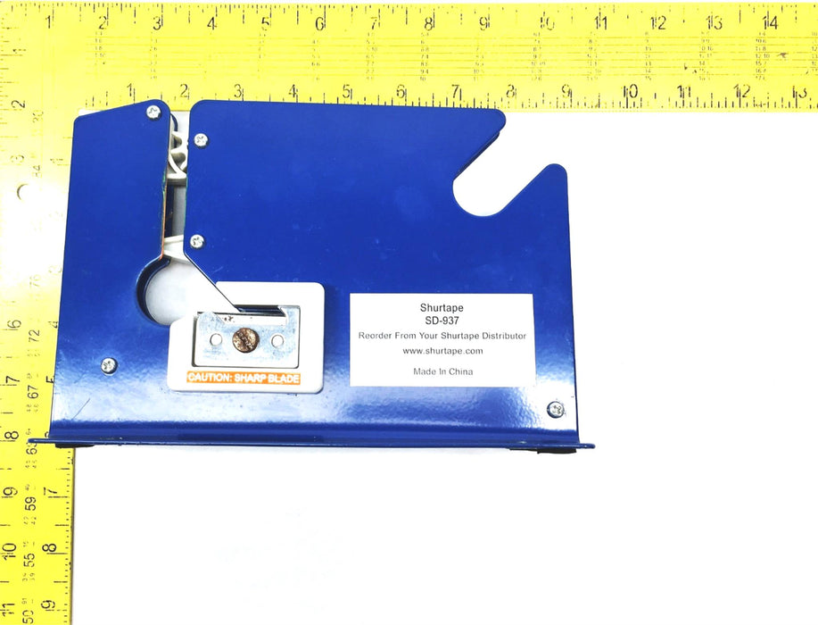 Shurtape Poly Bag Sealer Tape Dispenser SD-937 USED