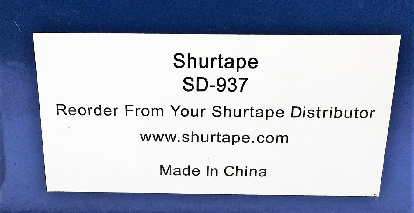 Shurtape Poly Bag Sealer Tape Dispenser SD-937 USED