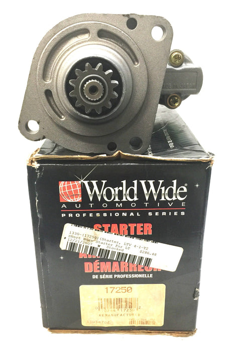 World Wide Automotive Short Nose Starter Motor 17250 REMANUFACTURED