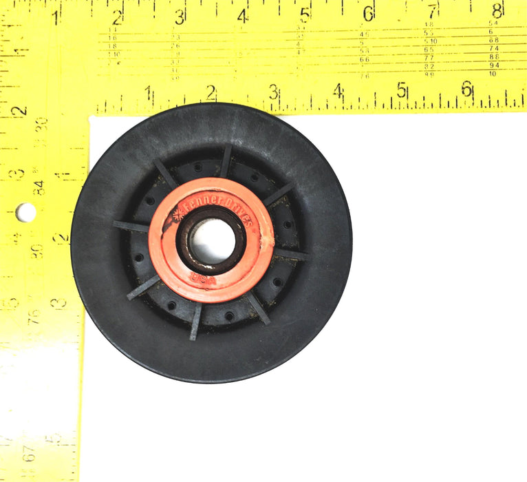 Fenner Drives V-Belt Idler Pulley B Belt Type 4 Inch OD VA4002 USED